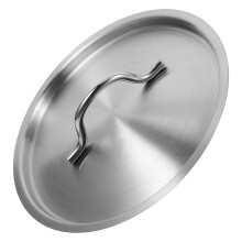Stainless Steel Pot Lid Round Dome Pan Cover with Heat Retention and Splatter Protection for Cooking