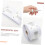 1 Roll Foil Nail Extension Stickers Nail Forms for Art Salons Manicure Guide Tool Ref: 7577 5