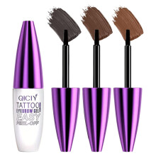 3PCS Waterproof Peel Off Eyebrow Gel, Sweatproof Long Lasting Easy Peel Off for All Skin Types