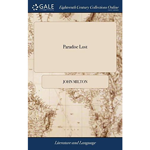 Paradise Lost by John Milton Hardcover Book