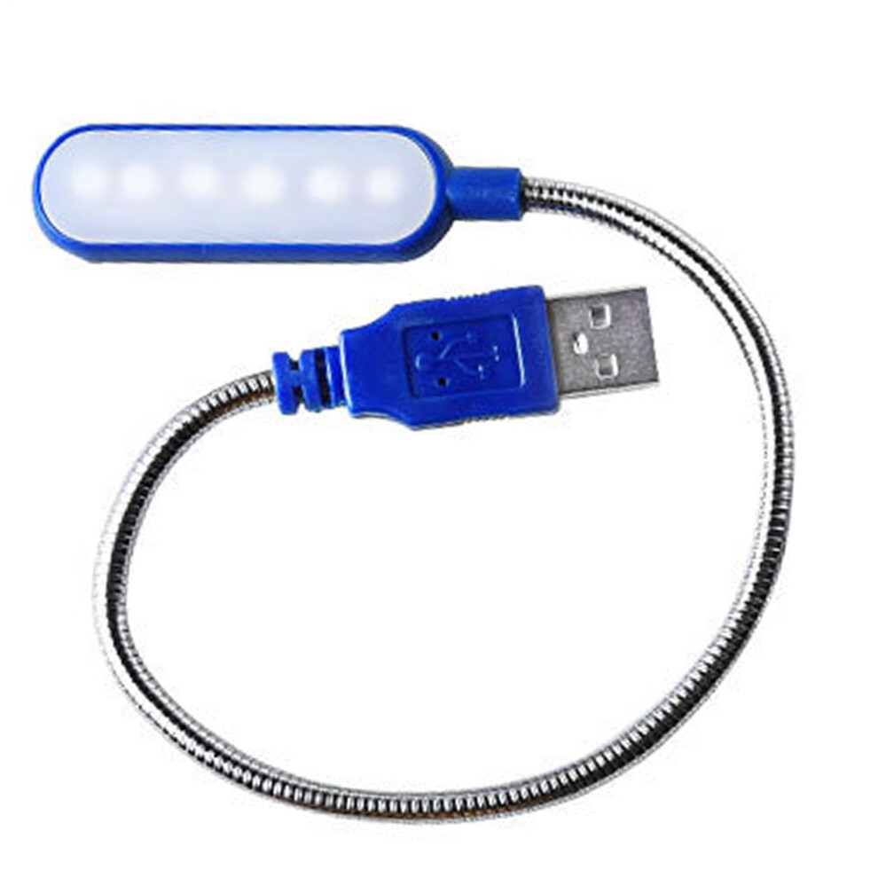 Usb Led For Laptop With Adjustable Brightness, Eye Protection, Energy Efficient, Light/Blue 9113335782211