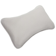 Luxury Bathtub Pillow for Neck and Back Support with NonSlip Suction Cups and Breathable Mesh