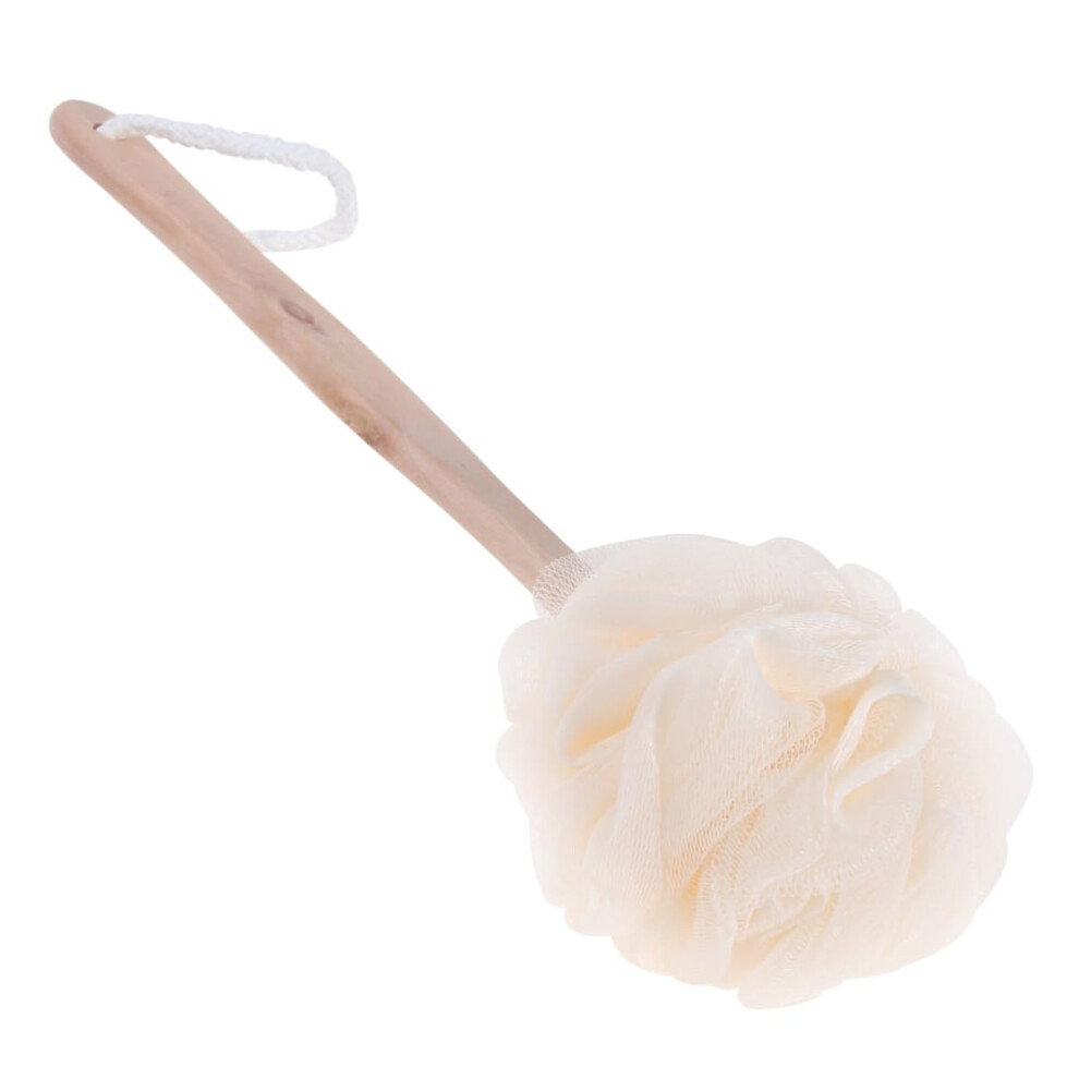 Back Scrubber with Long Handle Bath Sponge for Shower, Gentle Exfoliating Loofah for Hard to Reach Areas