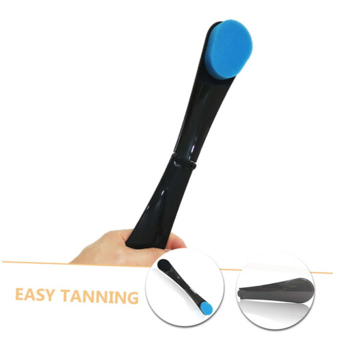 Back Lotion Applicator with Long Handle for Self Tanning and Sunscreen, Ergonomic Back Brush 2
