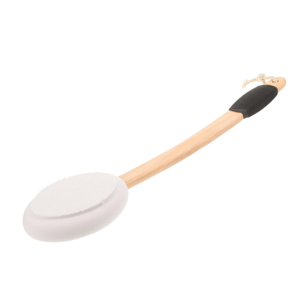 Back Scrubber with Long Handle and NonSlip Grip for Gentle Exfoliation and Shower Back Cleaning