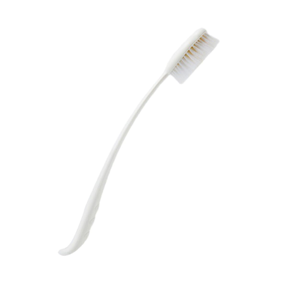 Back Scrubber for Shower with Long Handle, Gentle Exfoliating Body Brush for Back and Body