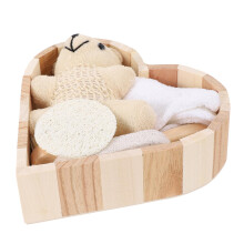 Bath Shower Kit with Body Scrub Set for Full Body Exfoliation and Gentle Facial Cleansing