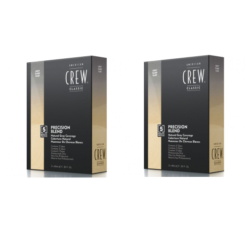 American Crew American Crew Precision Blend Set - 7-8 Light Blond x2