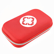 Emergency First Aid Supplies Premium Survival Kit Multi Functional Water Resistant Medical Case Portable Lightweight Red For Home Car Travel Outdoor