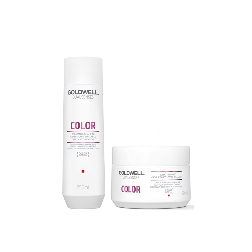 Goldwell Dualsenses Color Shampoo 250Ml And 60Sec Treatment 200Ml