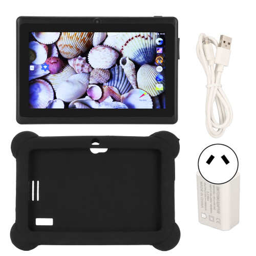 Tablet Protective Cover Kids Tablet Parental Control Mode Superior Material Eye Protection Screen Touch Screen Android OS Quad Core Processor