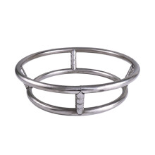 Stainless Steel Wok Ring Stand, Dual Size Heat Resistant Rack for Gas Stove Pots and Pans 23cm