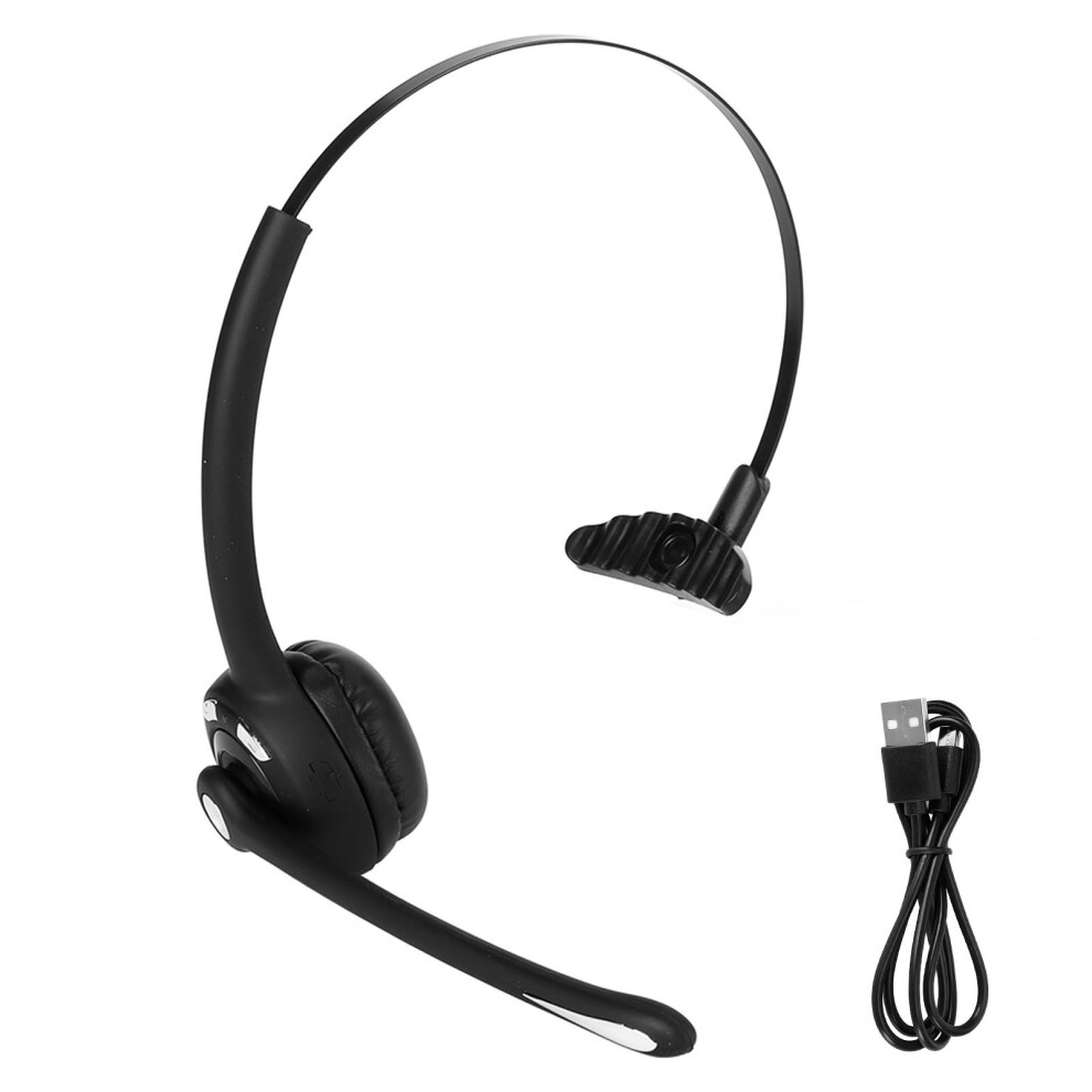Wireless On Ear Headset Bluetooth Multipoint Connection Noise Cancelling Microphone Comfortable And Weight Hands Free With Mute Button For Light 9175034421686