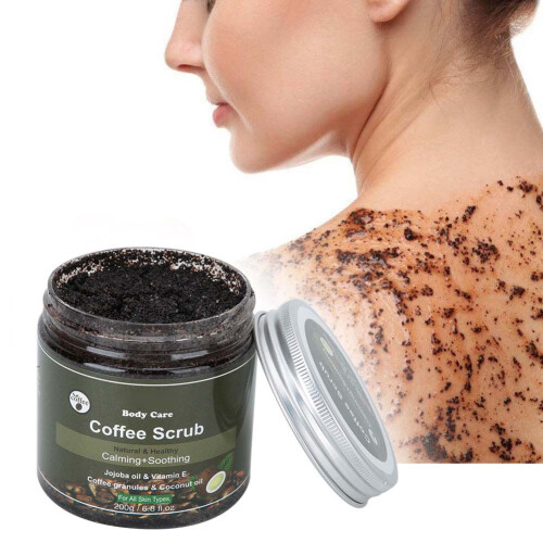 Μείωση της εμφάνισης των ραγάδων με scrub καφέ που μαλακώνει την επιδερμίδα και 2