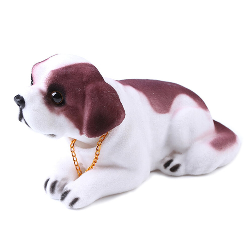 Cute Dog Car Bobblehead Dashboard Decoration, Durable Resin Wobbling Dog Ornament Gift For Dog Lovers 9070919023767