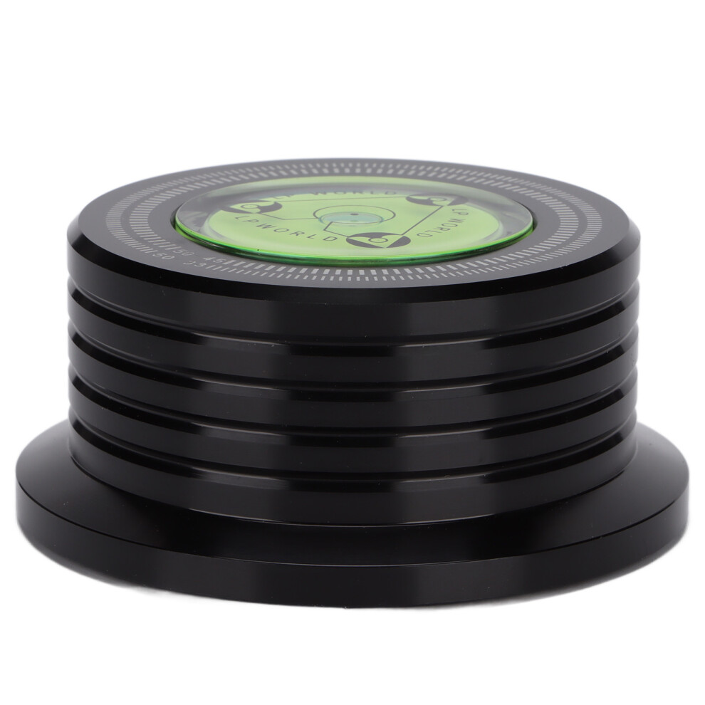 Aluminum Record Weight Stabilizer With Bubble Level For Lp Turntables 3591390590617
