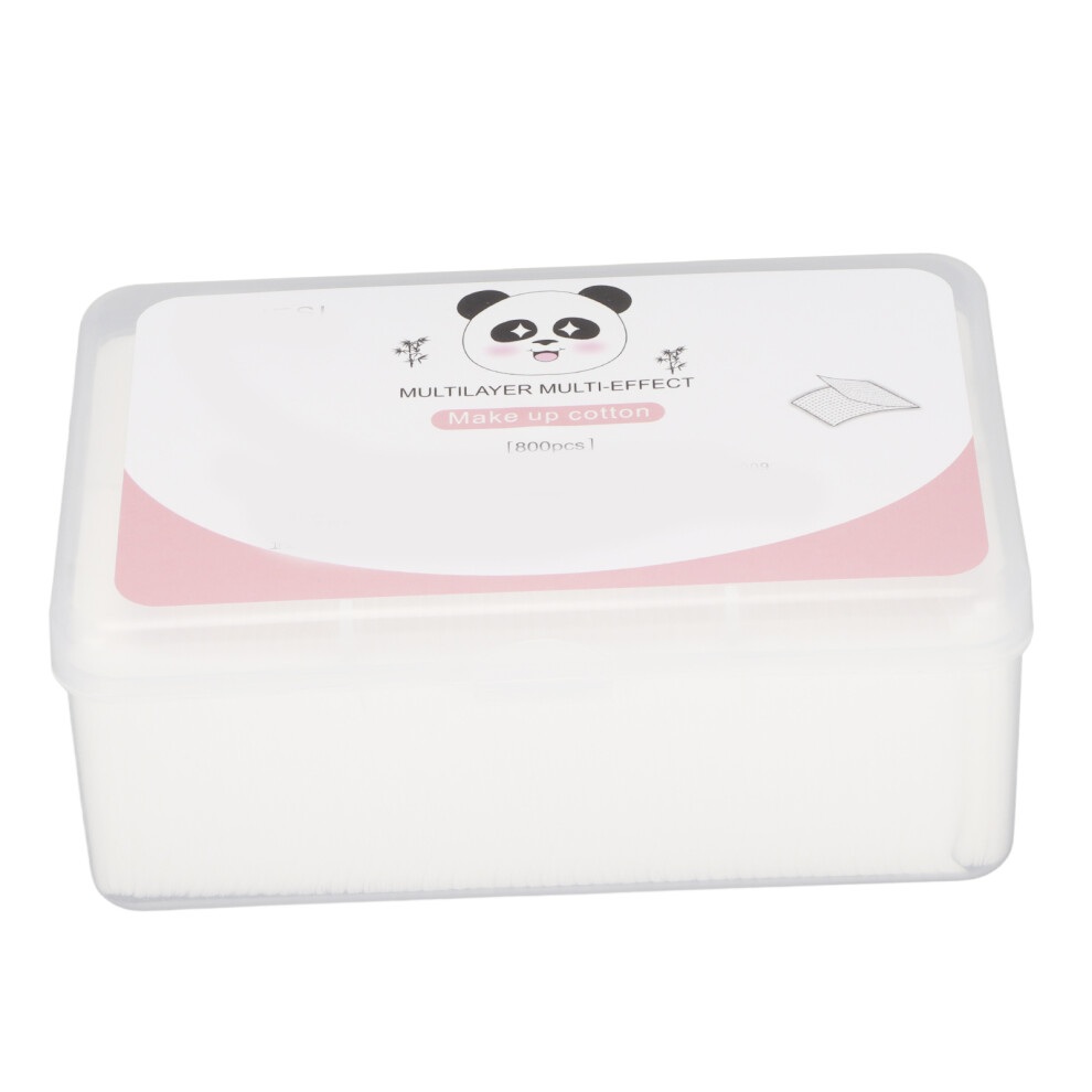 Residue Free Ultra Thin Cotton Pads Lint Free Material Square Cotton Pads Soft and Gentle Non Woven Cotton Pads For Daily Skincare and Makeup Use