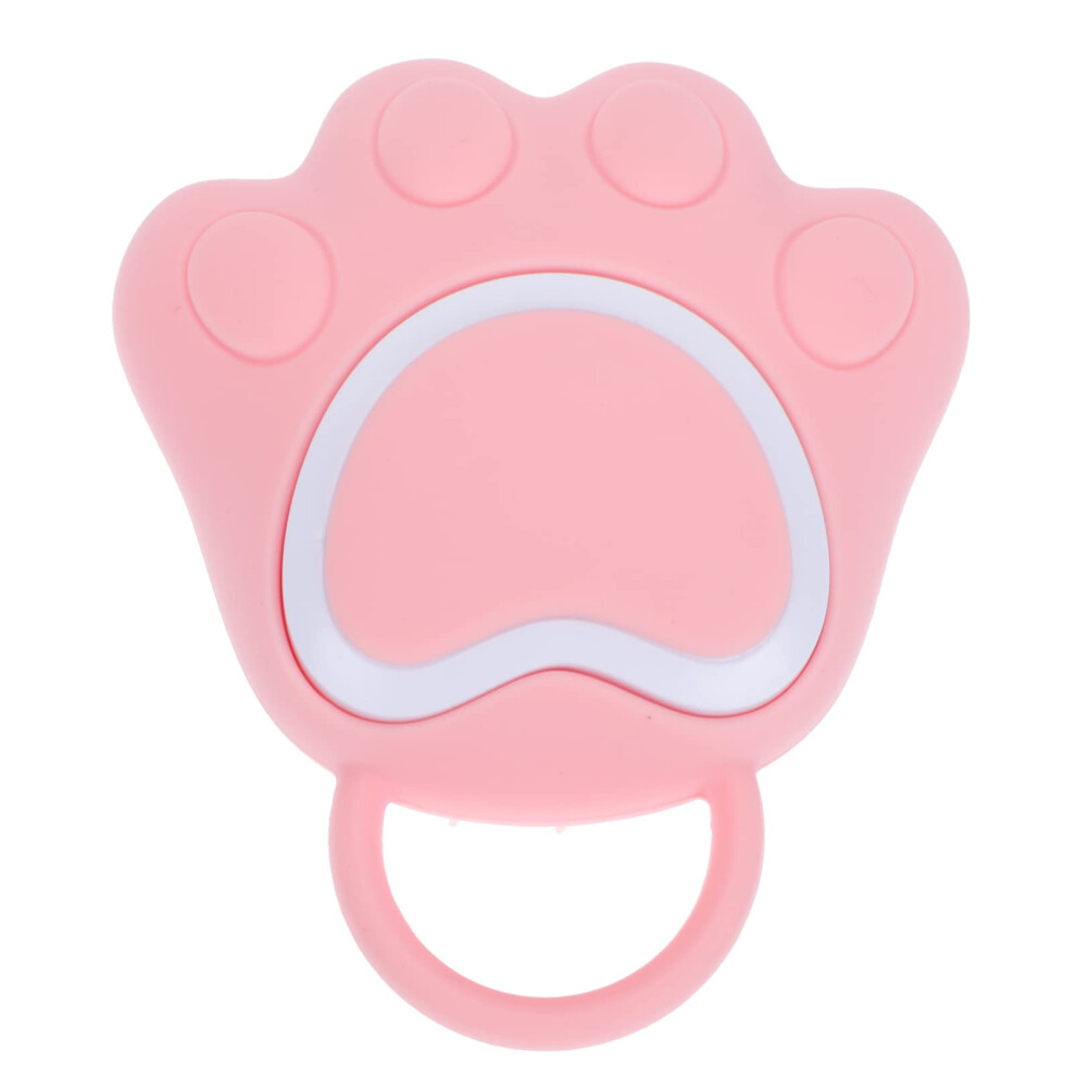 Silicone Bath Brush with Ergonomic Grip, Soft Scalp Massage Brush for Shower and Hair Washing