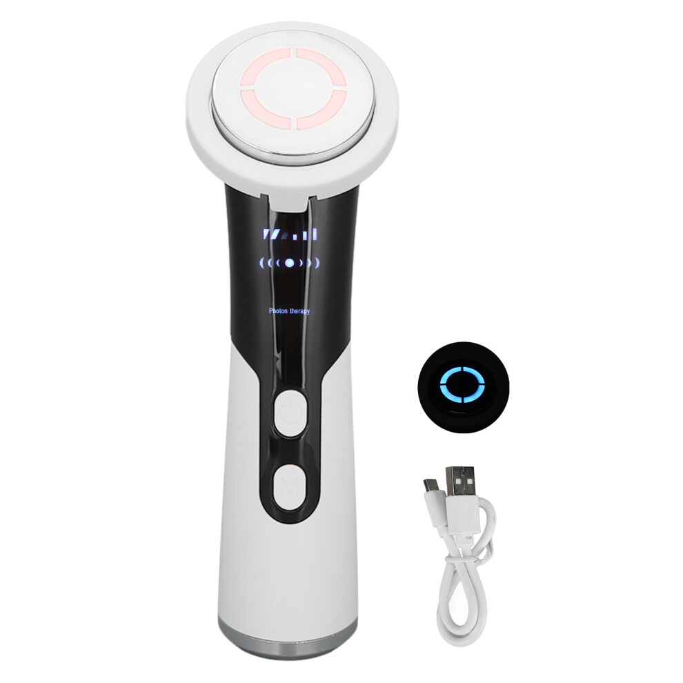 Light Anti-Aging Facial Massager Skin Care Tool For Lifting And Tightening Sagging Skin With Warm Massage And Photon Therapy At Home Device