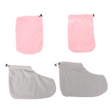 Paraffin Wax Hand and Foot Gloves with Thermal Mitts and Booties for Heat Therapy and Hydration