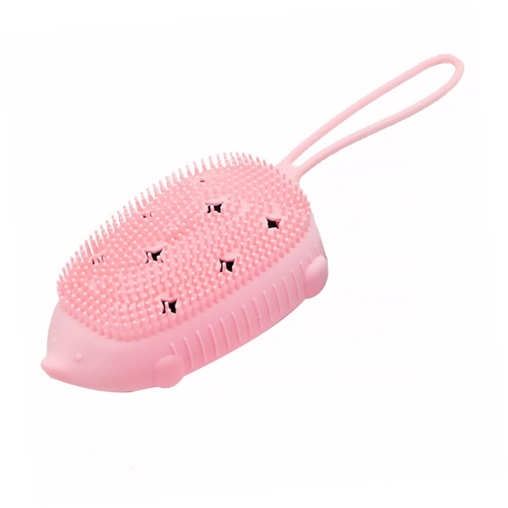 Silicone Bath Brush DualSided Exfoliation Shower Body Scrubber with Gentle Skin Massage Design