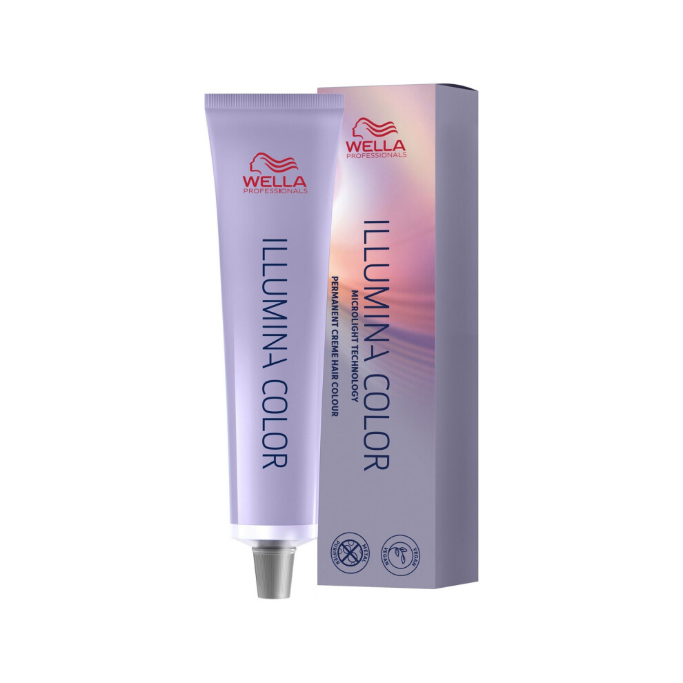 Wella White (10/81 Lightest Pearl Ash Blonde, 10/81 Lightest Pearl Ash Blonde) Illumina Hair Colour 60Ml