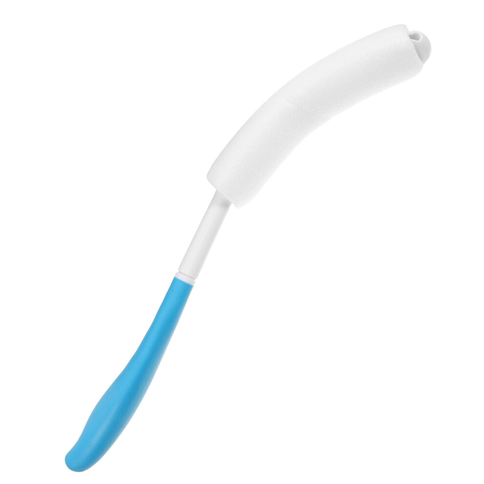 Back Scrubber with Long Handle Soft Bristle Shower Brush for Wet and Dry Bath Exfoliating