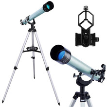Telescope for Kids with Smartphone Mount, 60mm Refractor Telescope for Beginners, Tripod and Carry Bag