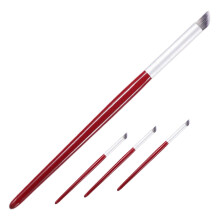4Pcs Gel Nail Brush Set Flexible Nail Art Brushes for Precise Patterns and Flowers