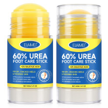 2 Pack 60% Urea Foot Cream with Salicylic Acid, Deep Hydration and Cracked Heel , 1.4oz