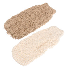 Exfoliating Bath Gloves and Back Scrubber Towel, Deep Body Scrub Gloves for Shower and Spa