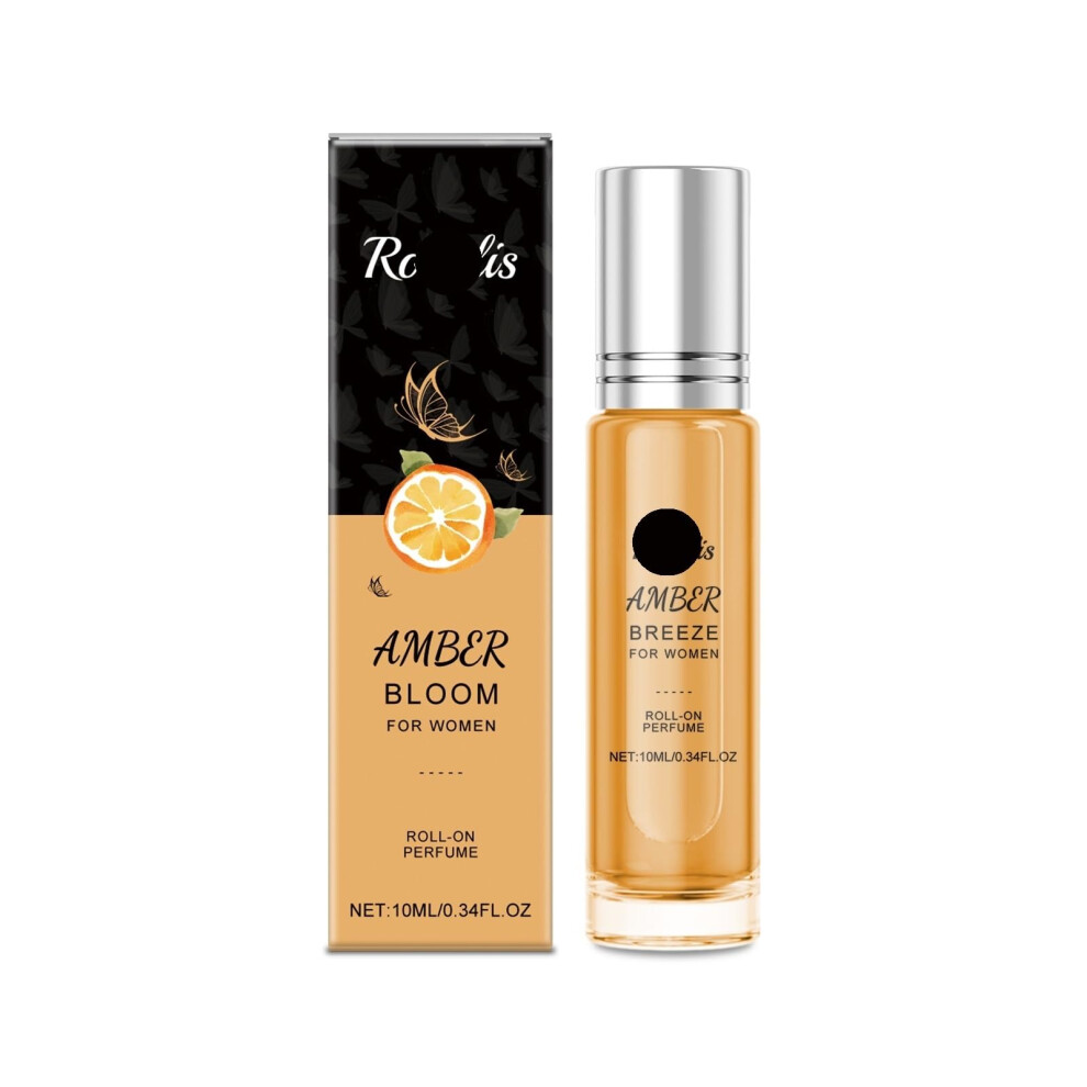 Roll On Perfume with LongLasting Citrus Aroma, Orange Scent, Natural Formula for Daily Wear, 1PC