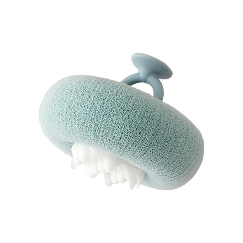 Sunflower Bath Sponge with Suction Cup, Exfoliating Shower Loofah for Men and Women, QuickDrying