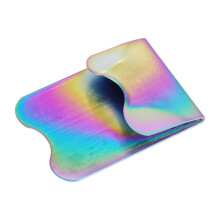 Nail Art Stamping Plate Stainless Steel Template Reusable Easy Clean for Salon and Home Use