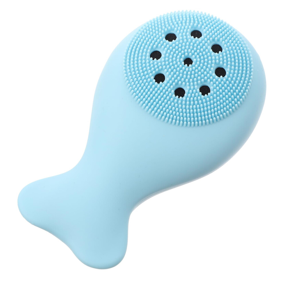 Silicone Back Scrubber for Shower DualTexture Exfoliating Brush with Ergonomic NonSlip Grip