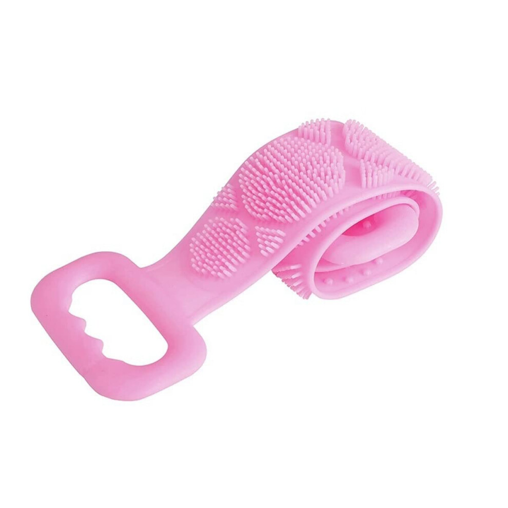Back Scrubber Silicone Extra Long Exfoliating Bath Towel for Deep Cleaning and Gentle Skin Massage