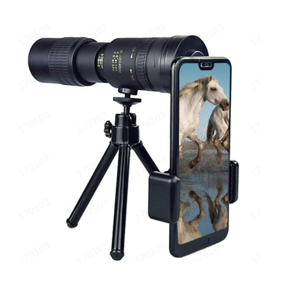 30X Power Monocular Telescope With Hd Bak4 Optics Waterproof Compact For Travel Bird Watching 9113335763982