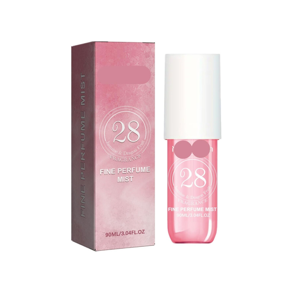 Perfume Spray Jasmine and Sandalwood Long Lasting Floral Woody Fragrance for Women 2PCS