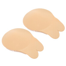 4 pezzi di copricapezzoli adesivi, riutilizzabili in nylon-silicone.
