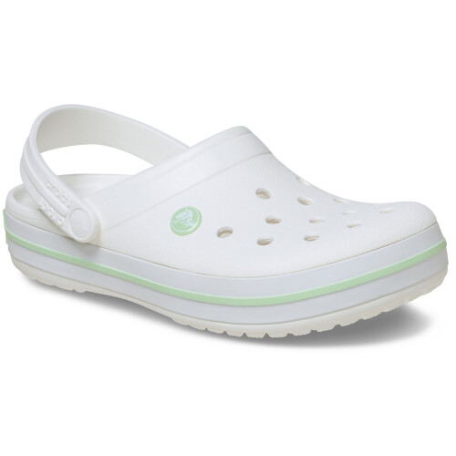 Crocs (, ) Crocs Crocband EVA Women's White/Serene Green Clogs