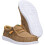 (, ) HEYDUDE Wally Stretch Sox Polyester Men's Bone Brown/Multi Loafers 4