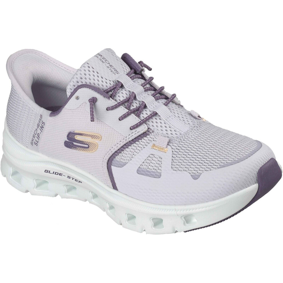 Skechers (, ) Glide-Step Pro Polyester Women's Lavender Trainers