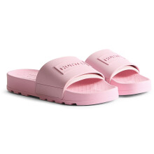 (, ) Hunter Core Embossedr Polyurethane Women's Parfait Pink Slides