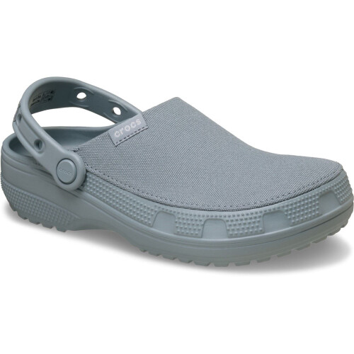 Crocs (, ) Crocs Classic Crafted Textile Women's Concrete Clogs