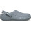 Crocs (, ) Crocs Classic Crafted Textile Women's Concrete Clogs 6
