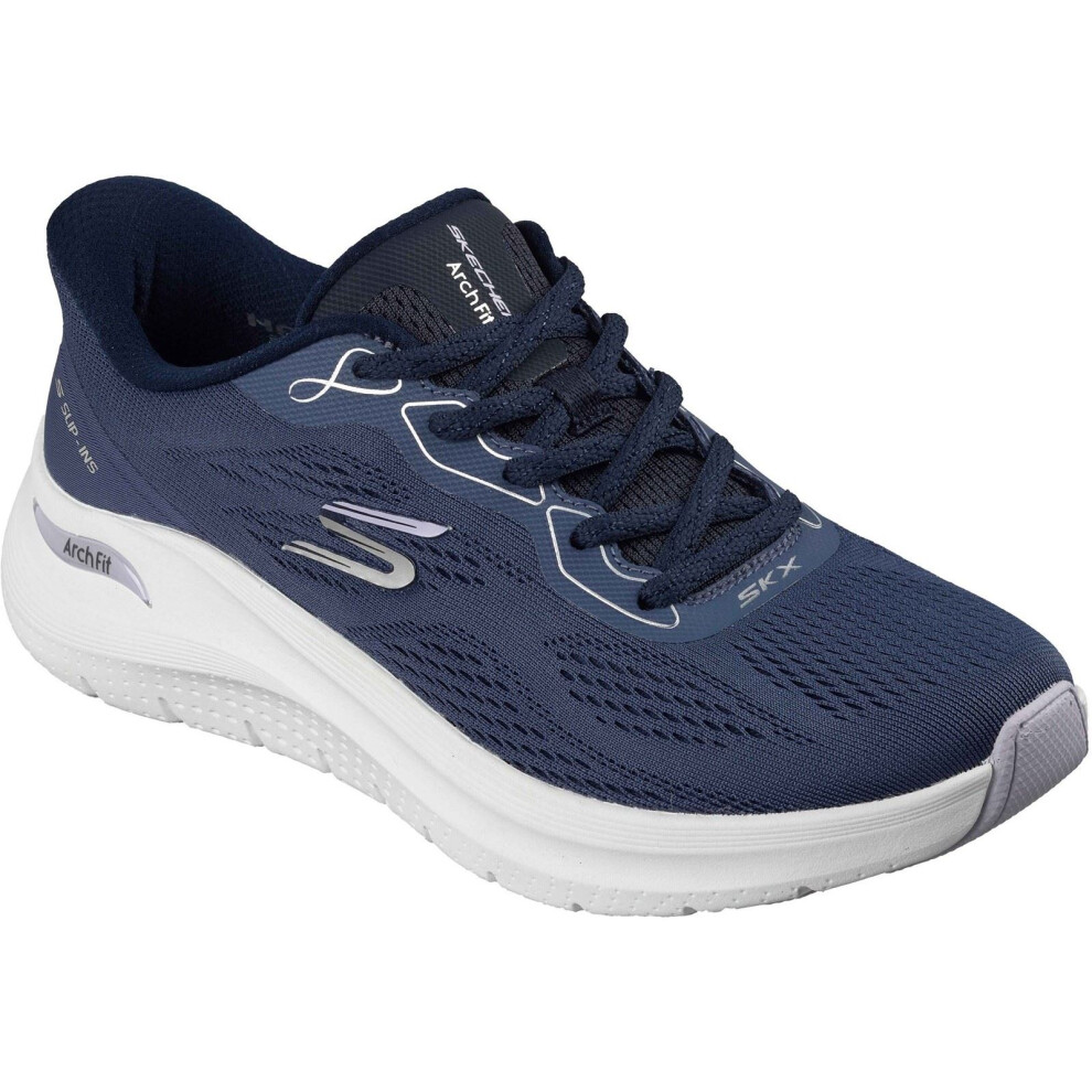 Skechers (, ) Arch Fit 2.0 Polyester Women's Navy Trainers