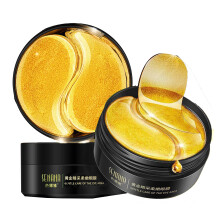 Under Eye Mask with 24K Gold and Hyaluronic Acid for Dark Circles, Puffiness, Wrinkles, 30 Pairs