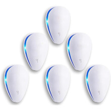 Ultrasonic Pest Repeller Plugin Insect Repellent for Mice Rats Spiders Mosquitoes 1600 Sq Ft
