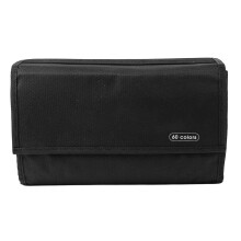 CD DVD Storage Cases Foldable Disc Organizer For Blu Rays Movies Games Large Capacity CD Holder With Handle Durable Canvas Material Portable Cd