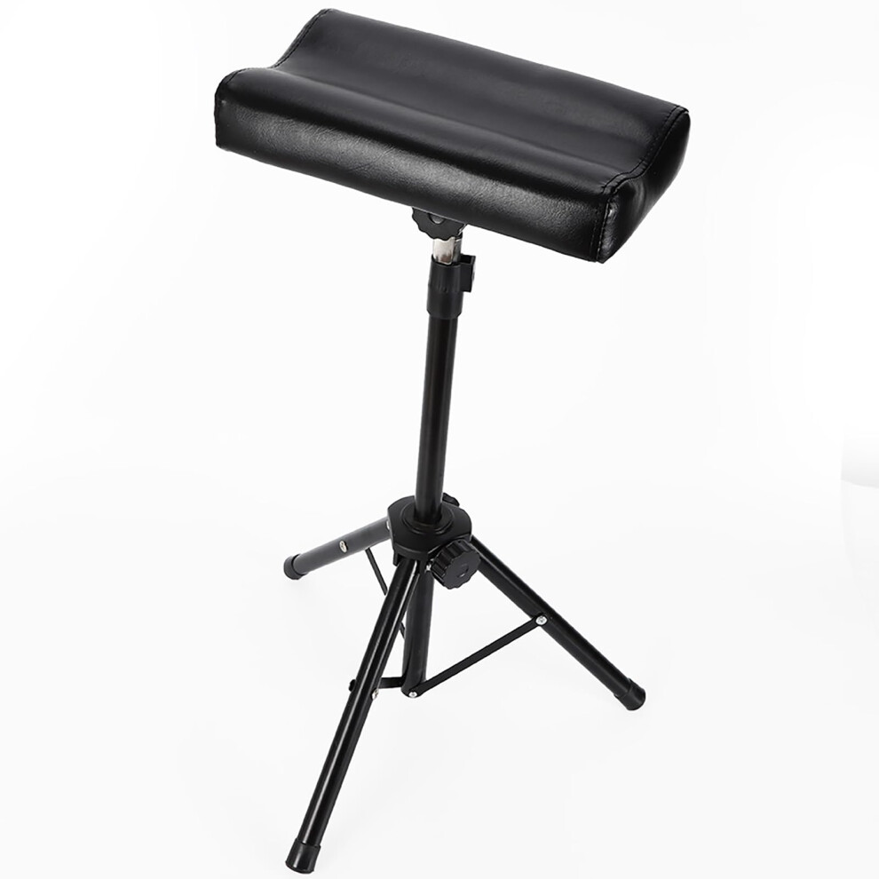 Tattoo Arm Rest Stand with Adjustable Height 360 Rotation Ergonomic Cushion NonSlip Base for Studio